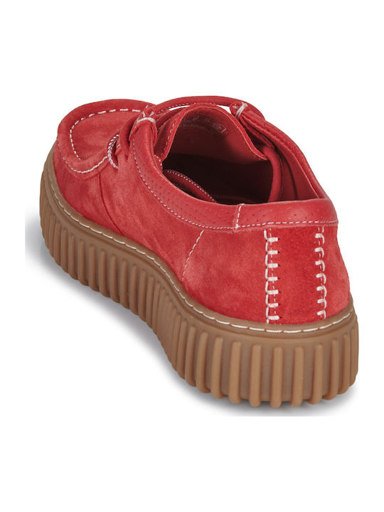 Men's Moccasins Red