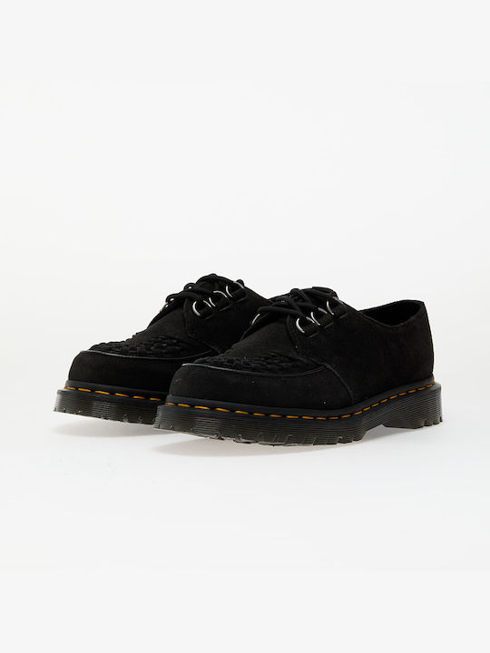 Men's Suede Casual Shoes Black