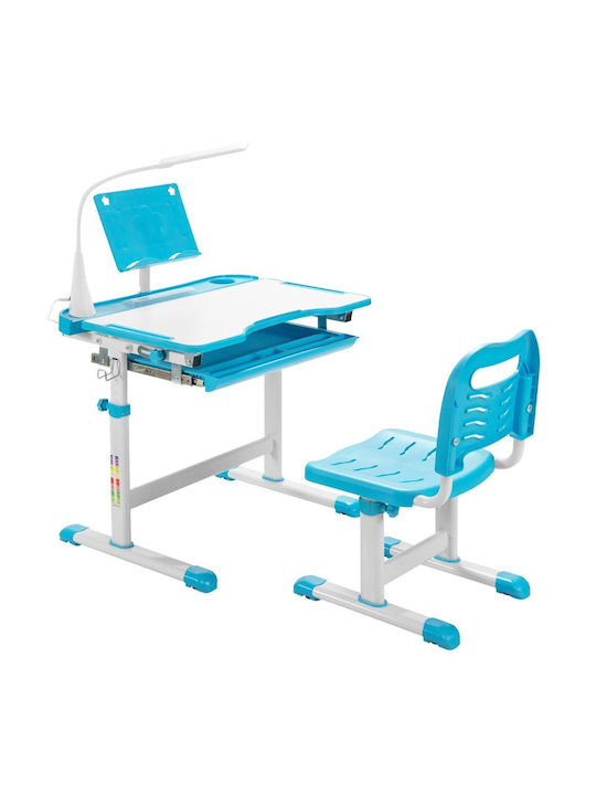 Kids Desk made of Melamine White 70.5x52x79cm
