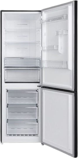 Robin Combină frigorifică 322lt Total NoFrost Î185.5xL59.5xA63.5cm. Negru RB-484 DIN