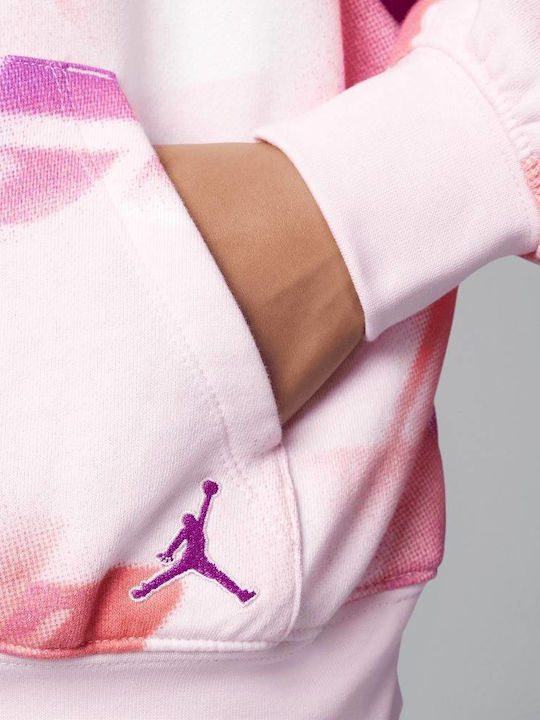 Παιδικό Φούτερ με Κουκούλα και Τσέπες Pink