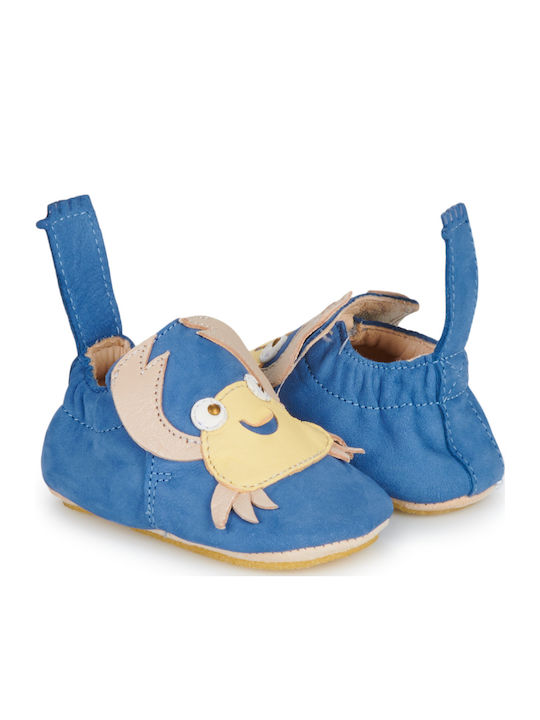 Easy Peasy Papuci pentru bebeluși Albastru My Blublu Crabe
