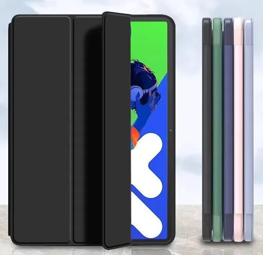 Husă Ultra Slim pentru Lenovo Idea Tab Pro Tab P12 12.7" Silicon TPU Smart Cover Negru