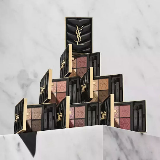 Ysl Couture Baby Clutch Παλέτα με Σκιές Ματιών σε Στερεή Μορφή 400 Babylone Roses 5gr