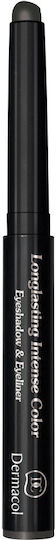 Dermacol Long-Lasting Intense Colour Eyeshadow Eyeliner Σκιά Ματιών σε Stick με Γκρι Χρώμα 1.6gr