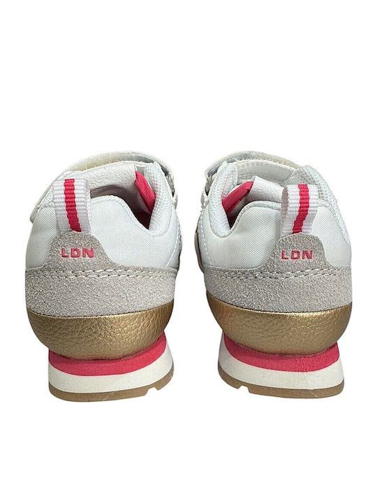 Casual Παιδικά Sneakers με Σκρατς Λευκά