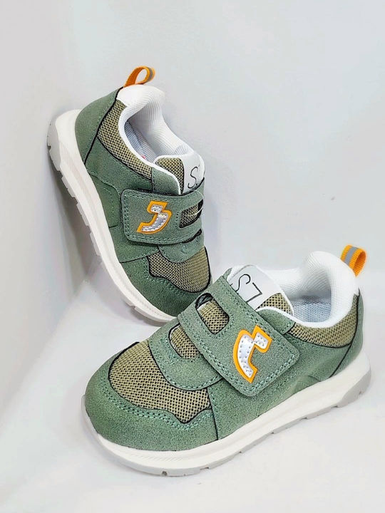 Kids Sneakers Anatomic with Scratch Khaki