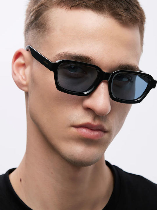 Meller Tingo Unisex Γυαλιά Ηλίου με Καφέ Ταρταρούγα Κοκκάλινο Σκελετό και Γαλάζιο Φακό