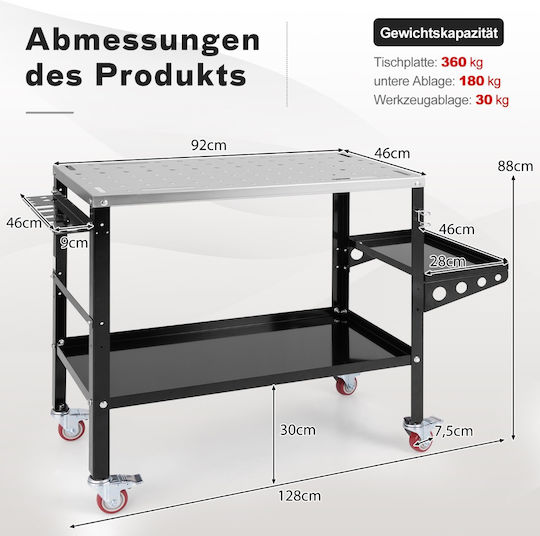 Costway 1Stück TH10089BK