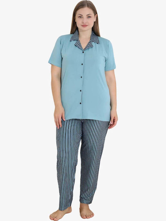 Boyraz Set Pijamale pentru Femei Pink