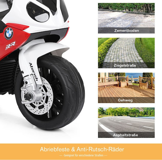 Motocicletă Electrică Roșie Pentru Copii 1.5+ Ani