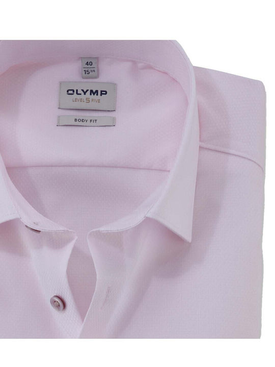 Olymp Level 5 Body Fit Cămașă Pink Olymp Level 5 Body Fit Cămașă Pink