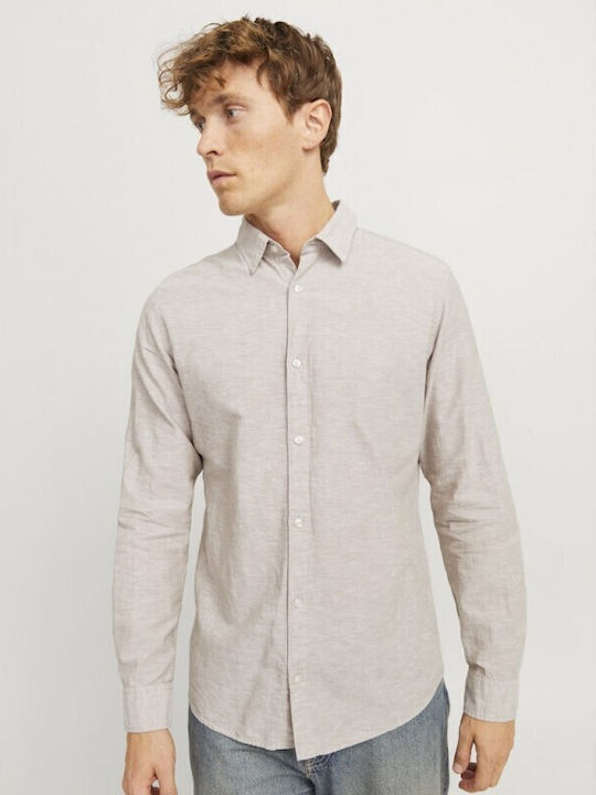 Long-sleeved Cotton Shirt Crockery