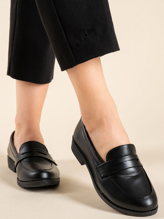 Γυναικεία Loafers σε Μαύρο Χρώμα