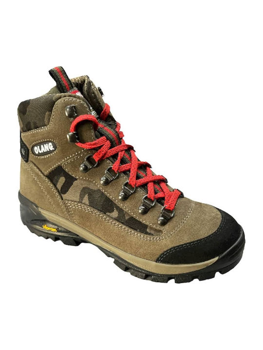 Kinder Wanderschuhe Wasserdicht Braun ->