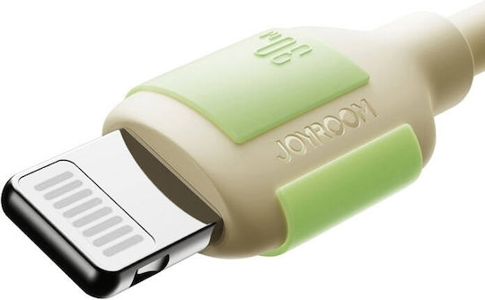 Joyroom S-A53 Редовна USB-C към Lightning кабел Бял 1.2м