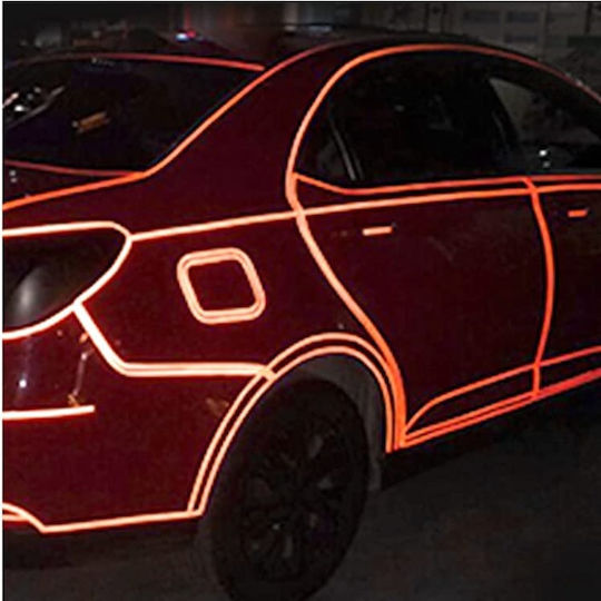 Bandă Reflectorizantă Autoadezivă Semnalizare Tuning Vizibilitate Sporită în Trafic Adeziv Puternic 3m Roșu 800 X 1 Cm Oferte Originale