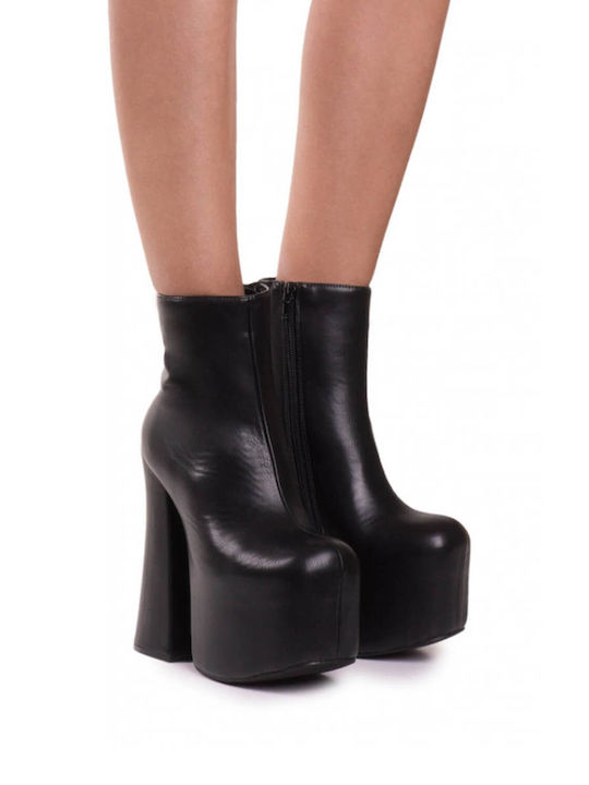 Tvc 15 Leather Women's Ankle Boots Black