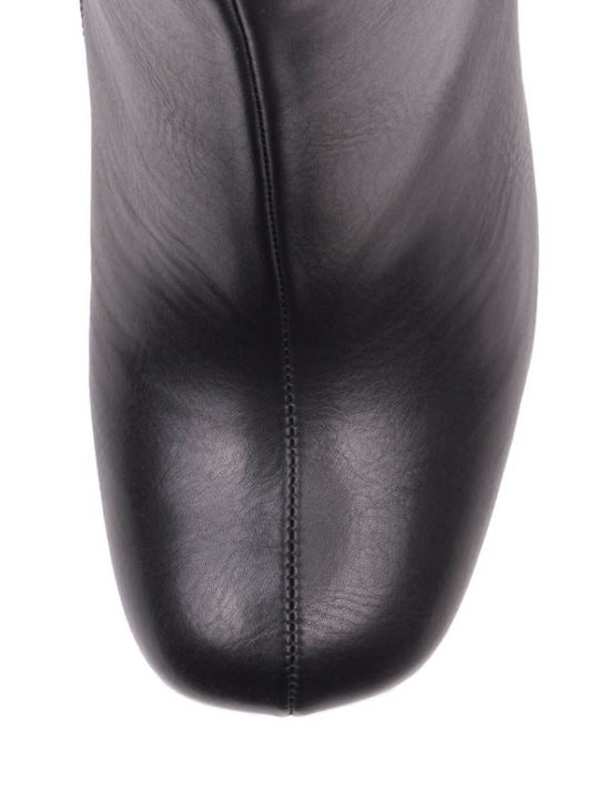 Tvc 15 Leather Women's Ankle Boots Black