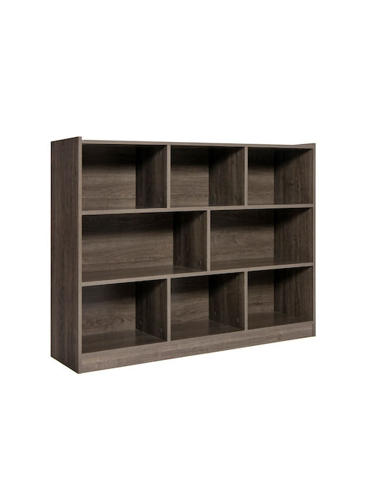 Βιβλιοθήκη Γκρι 122x32x93εκ.