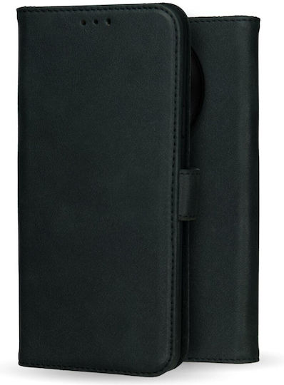Rosso Deluxe Brieftasche Leder / Silikon Schwarz (OnePlus 13)