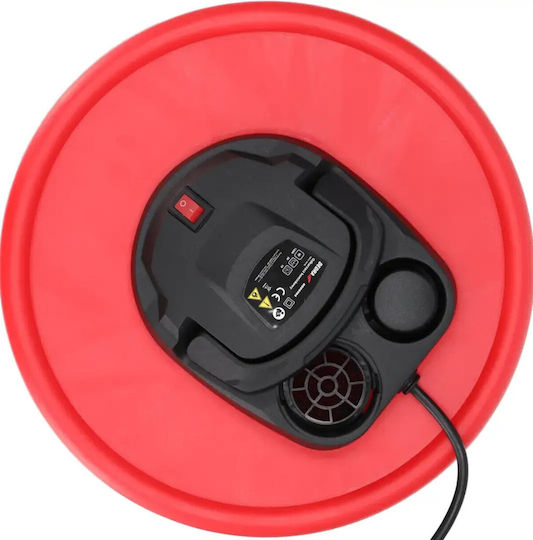 Dedra Прахосмукачка За Течности / Твърди 1200W с Неръждаема Стомана Контейнер 20лт