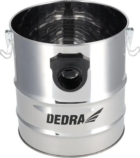 Dedra Прахосмукачка За Течности / Твърди 1200W с Неръждаема Стомана Контейнер 20лт
