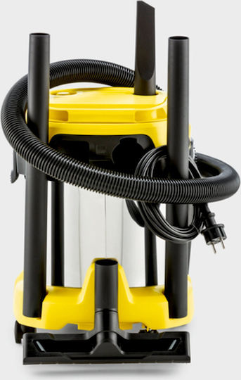 Karcher WD 2 Plus S V-15/4/18/C Vacuum Wet / Dry with Stainless Bin 15lt