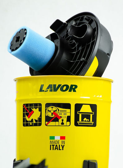 Lavor Прахосмукачка За Течности / Твърди 1000W с Пластмаса Контейнер 20лт