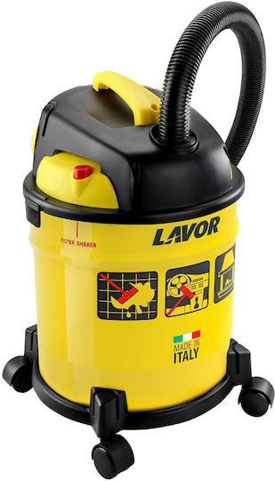 Lavor Прахосмукачка За Течности / Твърди 1000W с Пластмаса Контейнер 20лт