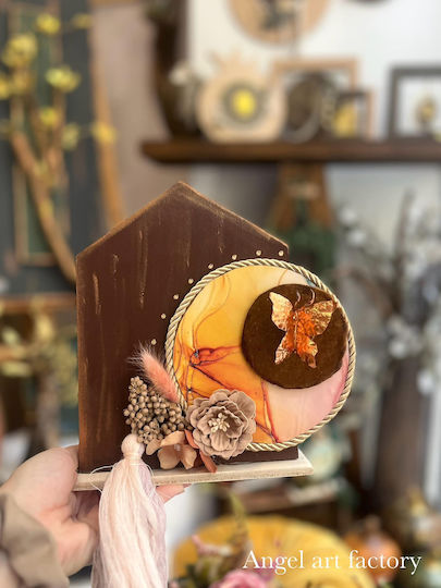 Decorative "Elegant Brown" Butterfly House