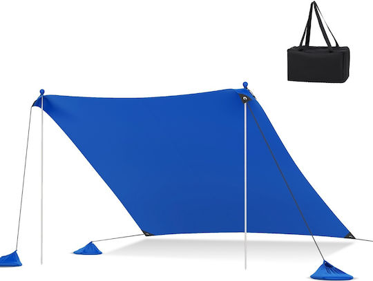 Costway Strandmarkise Für 4 Personen Blau