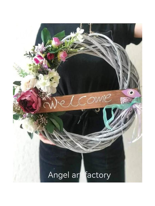 Wall Decor Wreath from Wooden