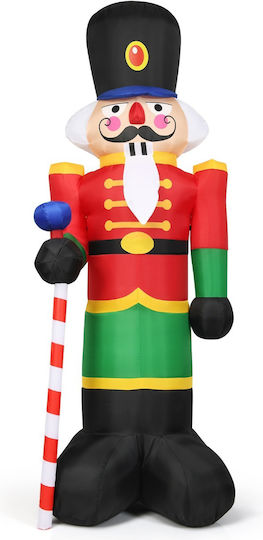 Costway Umflat Nutcracker de Crăciun din Plastic