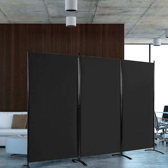 Costway Διακοσμητικό Παραβάν από Καμβά 260x183cm