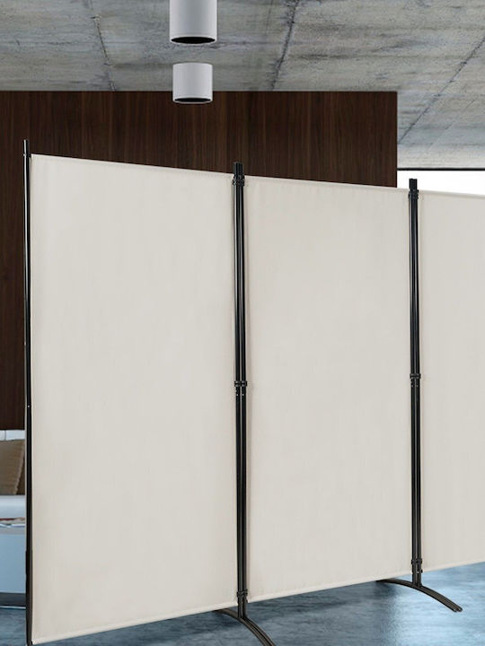 Costway Διακοσμητικό Παραβάν από Καμβά 260x183cm