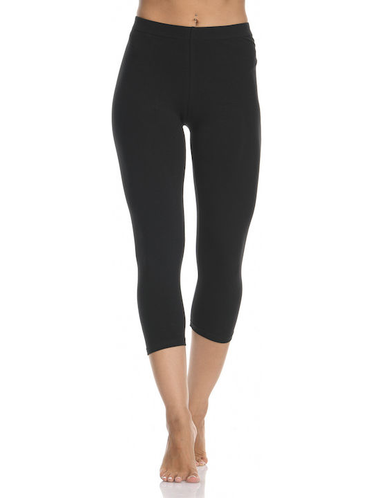 Schulung Frauen Capri Leggings Schwarz
