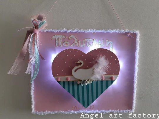"Heart" Frame Illuminated Name