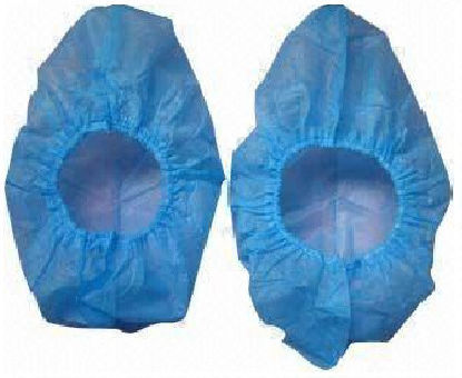 Bournas Medicals Disposable Shoe Covers in Blue Color 100pcs