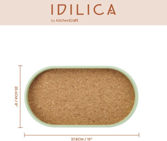 Kitchen Craft Ξύλινος Δίσκος Σερβιρίσματος 38x20cm