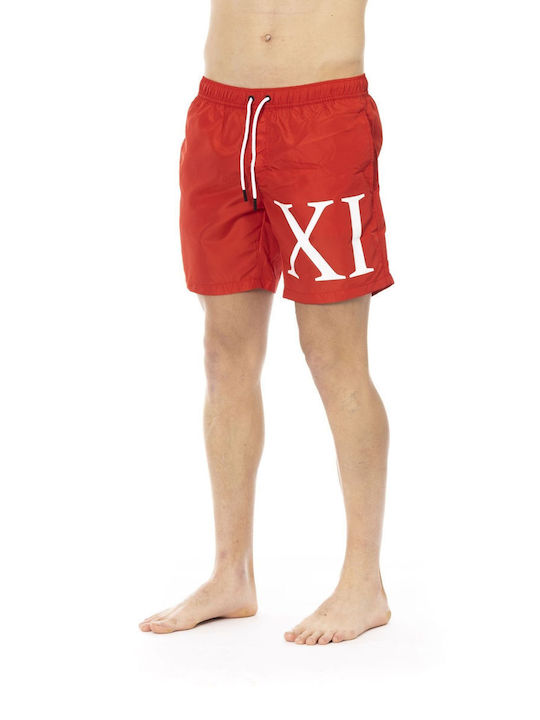 Bikkembergs Мъжки Бански Шорти Rosso Red