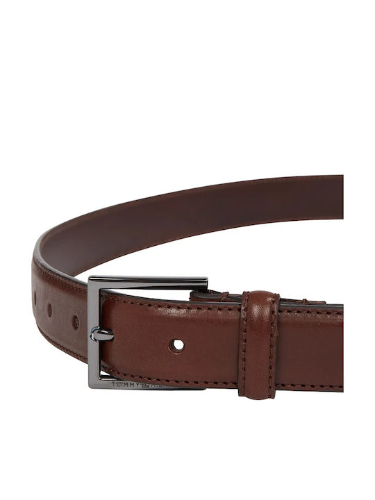 Hudson Men's Belt Leather Tabac Brown