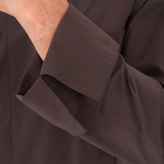 Giblor's Mantel Koch Damen Braun mit Langärmelig