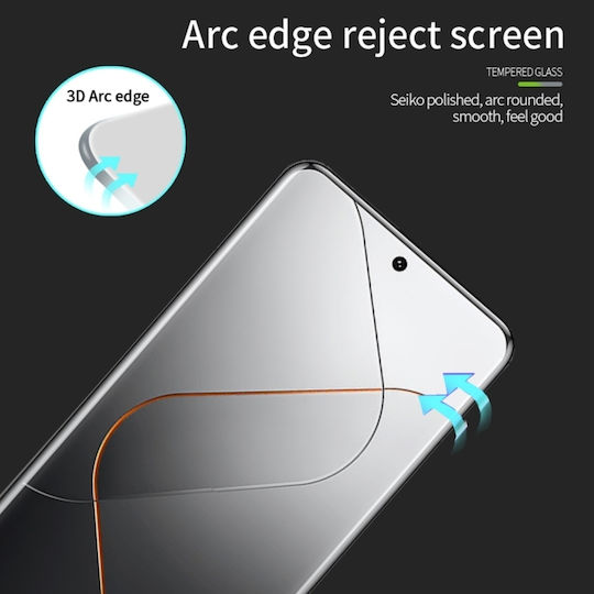 Pinwuyo 3D Tempered Glass Black (Xiaomi 14 Pro)