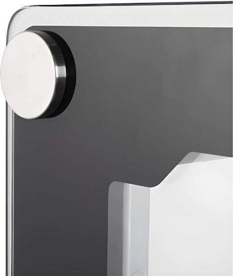 Beheizte Theken-Vitrine 660x530x730mm Dynamic Gn-660hrt Schwarz