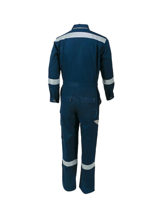 STOP Work Coveralls Full Body Navy Blue