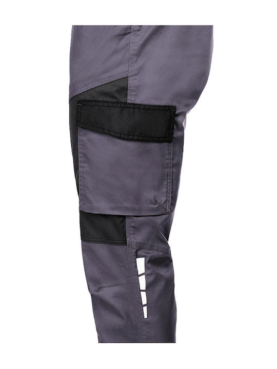 Stenso Work Coveralls Dungarees Cotton Gray