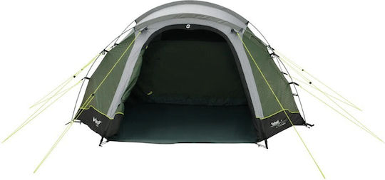 Outwell Earth 4 Plus Σκηνή Camping Τούνελ Πράσινη 3 Εποχών για 4 Άτομα 420x260x140εκ.