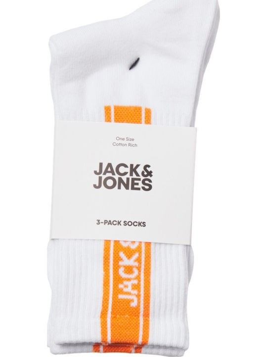 Jack & Jones Παιδικές Κάλτσες άσπρο 3 Ζευγάρια