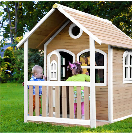 Многофункционална Дървена Детска Къщичка За Градина 191x137x178см